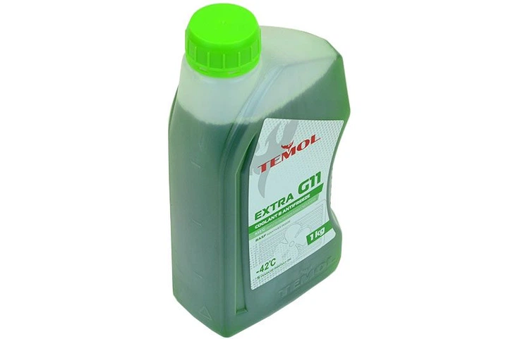 Антифриз зеленый 1 л -42°С G11 TEMOL Extra - изображение 2