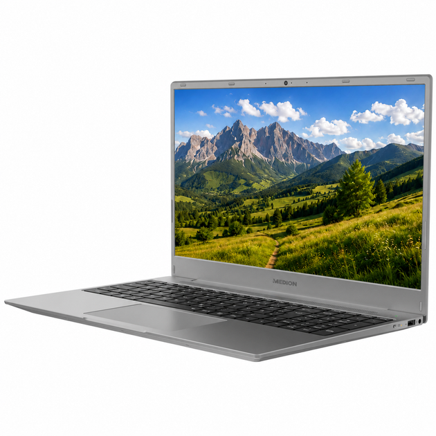 Ноутбук 16,1" Medion (Lenovo Group) E16402 | Intel Core i3-1115G4 | IPS (1920x1080) FullHD | RAM 8 ГБ | SSD 512 ГБ | UHD Graphics | Металевий корпус | Win11 (5295) - изображение 3