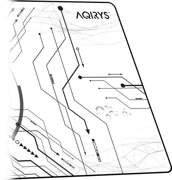 Ігрова поверхня AQIRYS GRUIS Extra Large 900 × 400 × 4 мм White - зображення 9