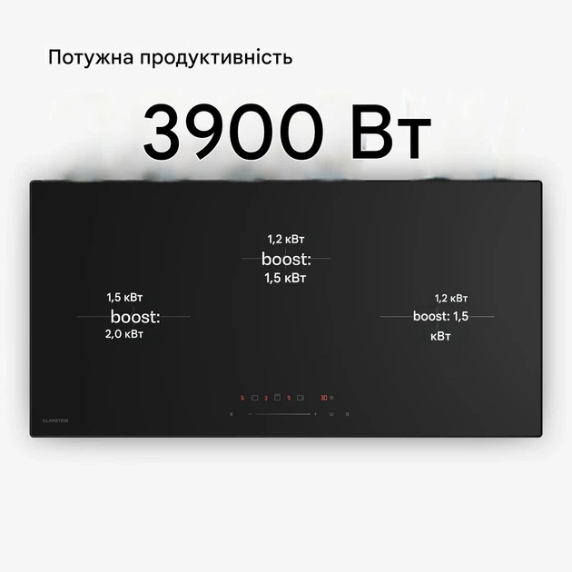 Индукционная варочная поверхность KLARSTEIN Velaire 80 см (10047417) - изображение 2
