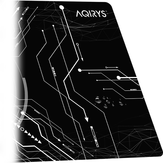 Ігрова поверхня AQIRYS GRUIS Medium 450 × 400 × 4 мм Black - зображення 6
