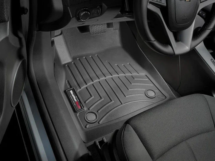 Килимки Weathertech Black для Chevrolet Cruze (mkI) 2015-2016 (1 ряд) (WT 449961) - изображение 2