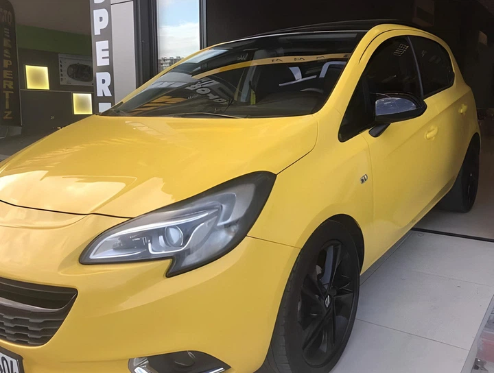 Накладки на дзеркала у стилі BMW (2 шт) для Opel Corsa E (2015-2019) - зображення 9