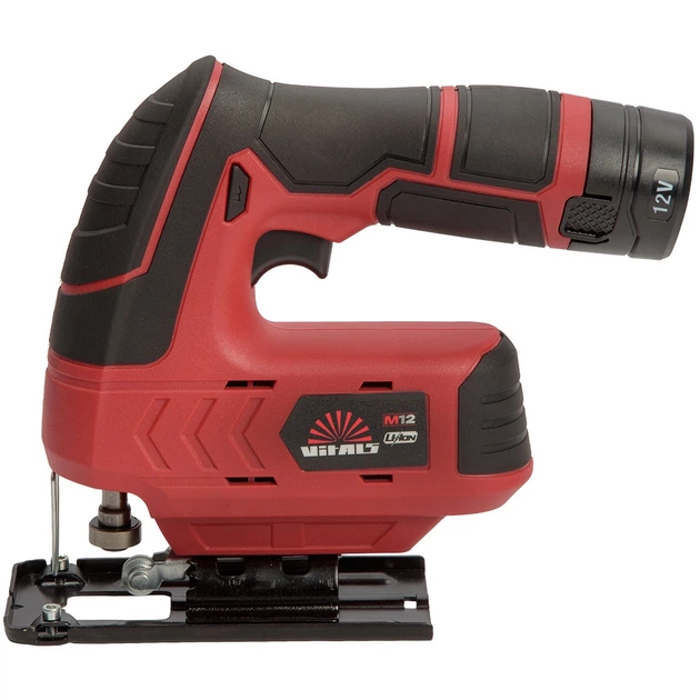 Лобзик акумуляторний Vitals Master Ef 1265c Kit 12В 1х2.0А·год 0-2200об/хв хід 19мм ЗП 1.04кг - Фото 3 Лобзик акумуляторний Vitals Master Ef 1265c Kit 12В 1х2.0А·год 0-2200об/хв хід 19мм ЗП 1.04кг - зображення 3