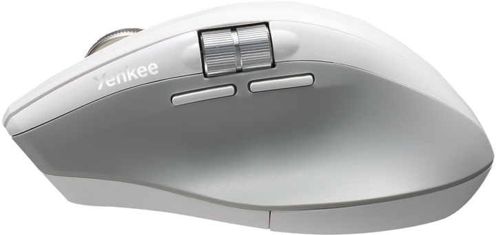 Миша Yenkee YMS 2095WH SPIN White (8590669393589) - зображення 4