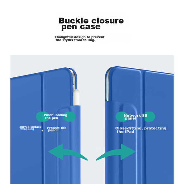 Чехол для планшета Apple iPad mini 7/6 ESR Magnetic Double-Sided Clip Blue - изображение 8
