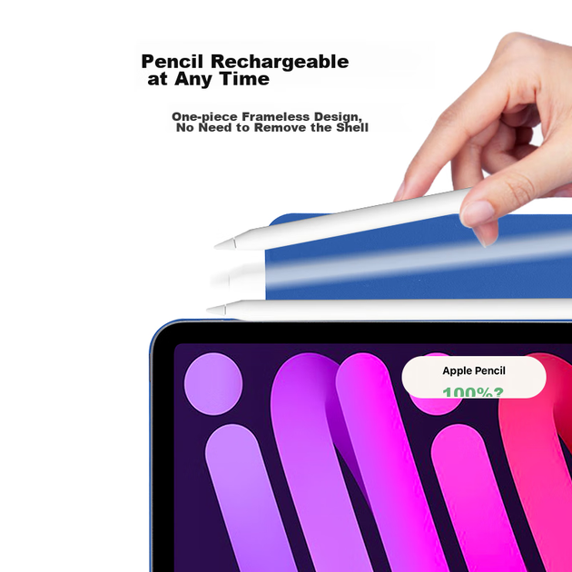 Чехол для планшета Apple iPad mini 7/6 ESR Magnetic Double-Sided Clip Blue - изображение 10
