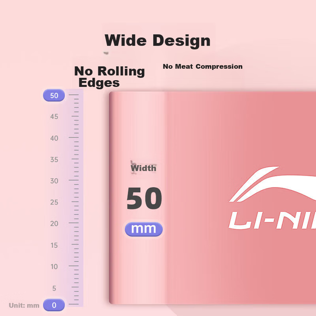 Гумка Li-Ning, підйом сідниць, фітнес для ніг, вправи на сідниці, обладнання для йоги з опором та мотузкою, реабілітаційне тренування з тяговою силою, 15+20 фунтів - зображення 7