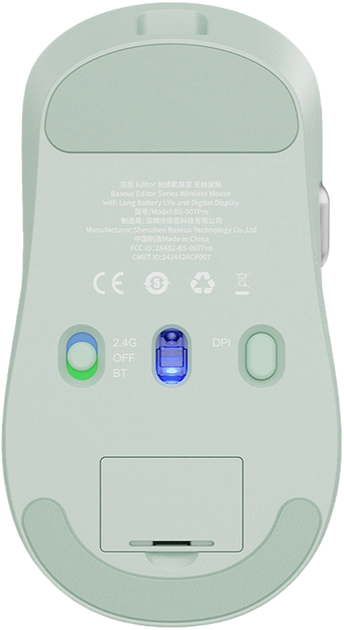 Mysz Baseus Editor Wireless Green (6932172661632) - obraz 2