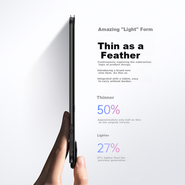 Чехол-клавиатура BASEUS магнитный для iPad 10.9 и 11 дюймов, со съемной защитной крышкой - изображение 5