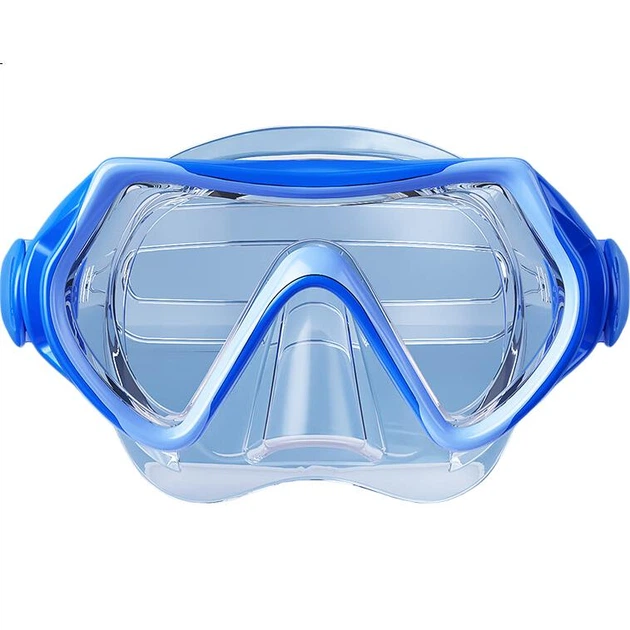 Комплект для дайвинга PEAK Diving из двух частей, снаряжение для дайвинга для детей, мальчиков и девочек, полностью влажная маска для подводного плавания и очки для плавания с высокой видимостью, розово-голубой. - Фото 2 Комплект для дайвинга PEAK Diving из двух частей, снаряжение для дайвинга для детей, мальчиков и девочек, полностью влажная маска для подводного плавания и очки для плавания с высокой видимостью, розово-голубой. - изображение 2