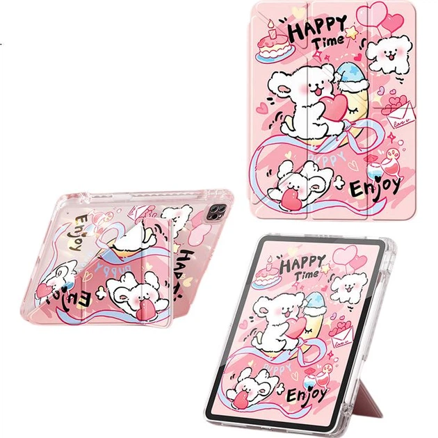 Чехол для планшета Apple iPad 11" 2025 (A16)/10.9" 2022 QBOSS Heart Dog - Фото 3 Чехол для планшета Apple iPad 11" 2025 (A16)/10.9" 2022 QBOSS Heart Dog - изображение 3