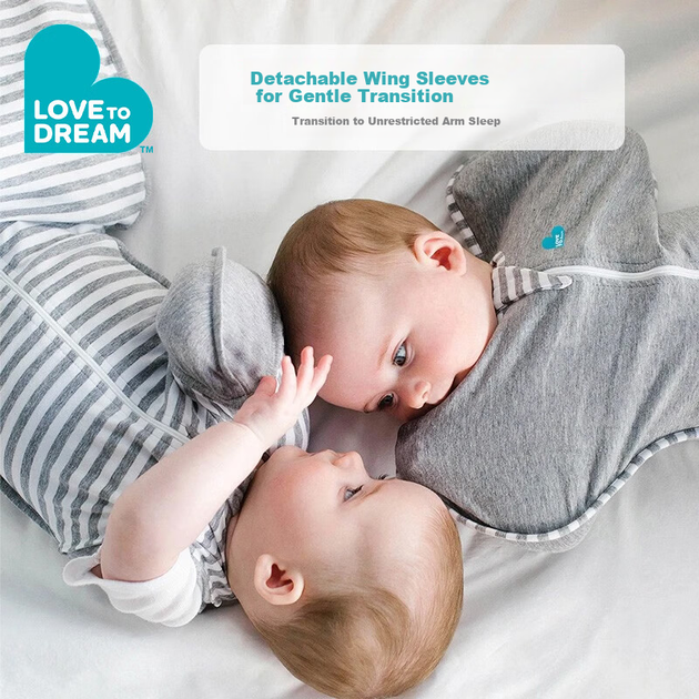 Дитячий спальний мішок LOVE TO Dream, антистресовий сповивання, новонароджений, знімний рукав, стійкий до ударів, чотирисезонний спальний мішок для немовлят - Фото 7 Дитячий спальний мішок LOVE TO Dream, антистресовий сповивання, новонароджений, знімний рукав, стійкий до ударів, чотирисезонний спальний мішок для немовлят - зображення 7