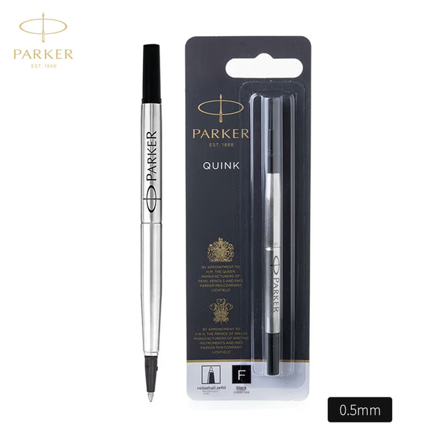 Стержень Parker для шариковой ручки 0.5 мм, черный - изображение 4