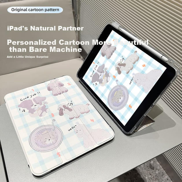 Чехол для планшета Apple iPad 11" 2025 (A16)/10.9" 2022 HBOALG Music Dog - Фото 6 Чехол для планшета Apple iPad 11" 2025 (A16)/10.9" 2022 HBOALG Music Dog - изображение 6