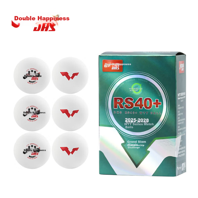 Мячи для настольного тенниса DHS RS40+ WTT из переработанного пластика, 6 шт - Фото 6 Мячи для настольного тенниса DHS RS40+ WTT из переработанного пластика, 6 шт - изображение 6