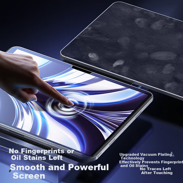 Скло захисне Shanmo для iPad Pro 12.9 дюйма 2018-2022, прозоре - зображення 6