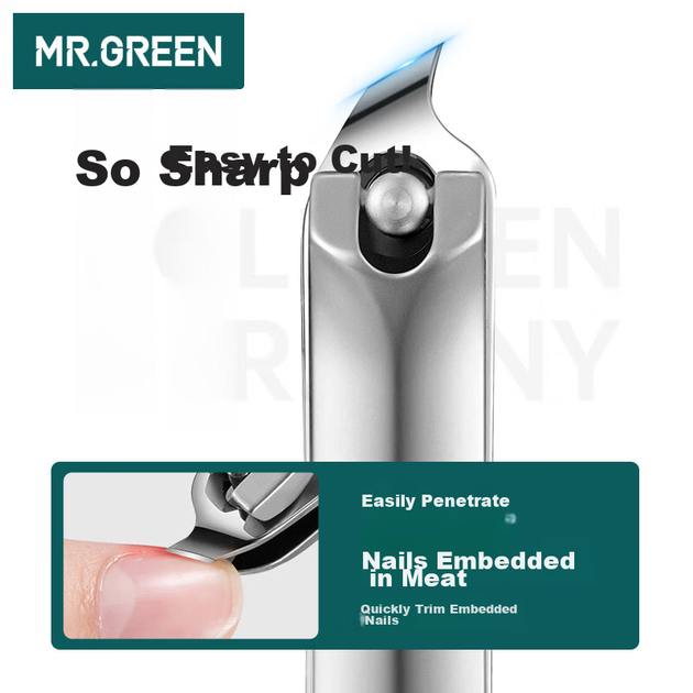 Набор маникюрный MR.GREEN Mr-1132 с кусачками и ножницами, 3 предмета - изображение 5