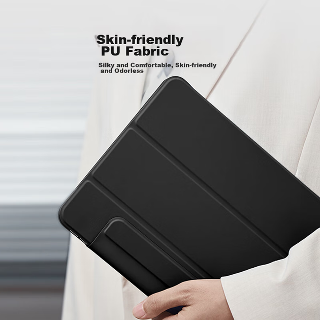 Чехол ESR для iPad Pro 2025/24, новый, 11-дюймовый, с чипом M5/4, умный магнитный, двусторонний, тонкий, с защитой от изгиба и застежкой, черный. - изображение 13