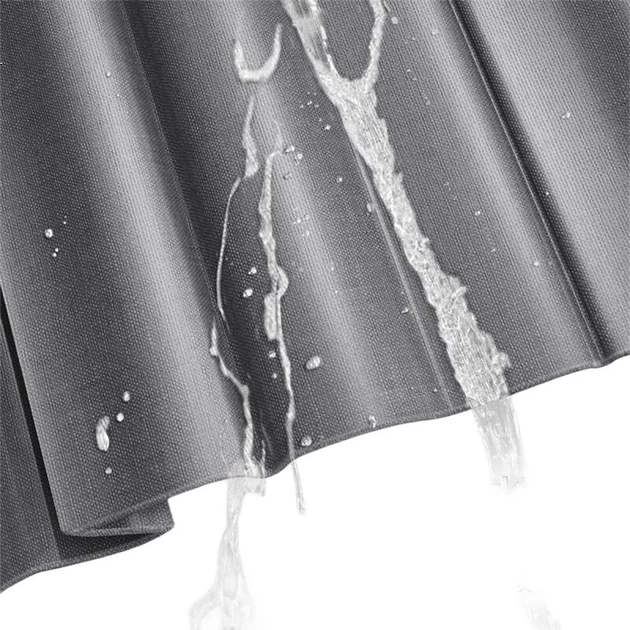 Шторка для душу Mercury Home Textiles, стійка до цвілі, складана, магнітна, водонепроникна, що розділяє суху та вологу зони, одна панель - Фото 2 Шторка для душу Mercury Home Textiles, стійка до цвілі, складана, магнітна, водонепроникна, що розділяє суху та вологу зони, одна панель - зображення 2