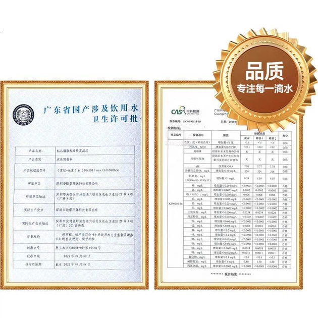 Универсальный фильтр-картридж для водоочистителей Zuanxin Midea серии S1 MRC1686a-75G/Hualing 50G/75G Dama MRO1790b-400g/MU135/M3 - изображение 3