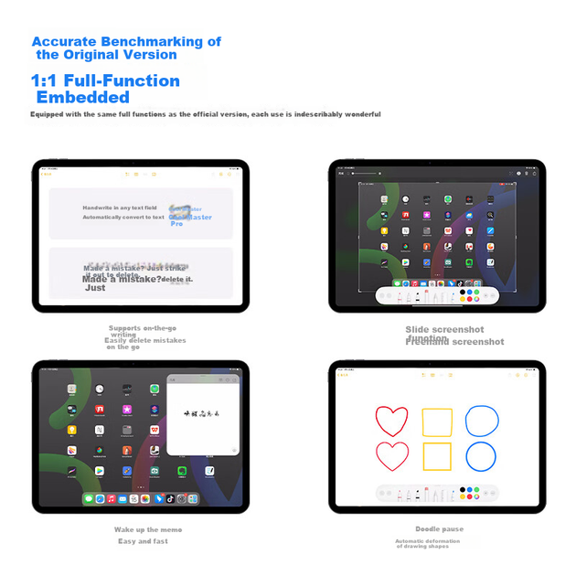Стилус COOLSTART ємнісний для iPad 11 та 12 покоління на чіпі A16, Air 4-8, Pro та Mini, із захистом від дотику долонею - зображення 5