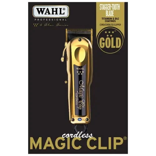 Профессиональная стрижная машинка Wahl Magic Clip Cordless Gold 5 Star US (08148-716) - изображение 9