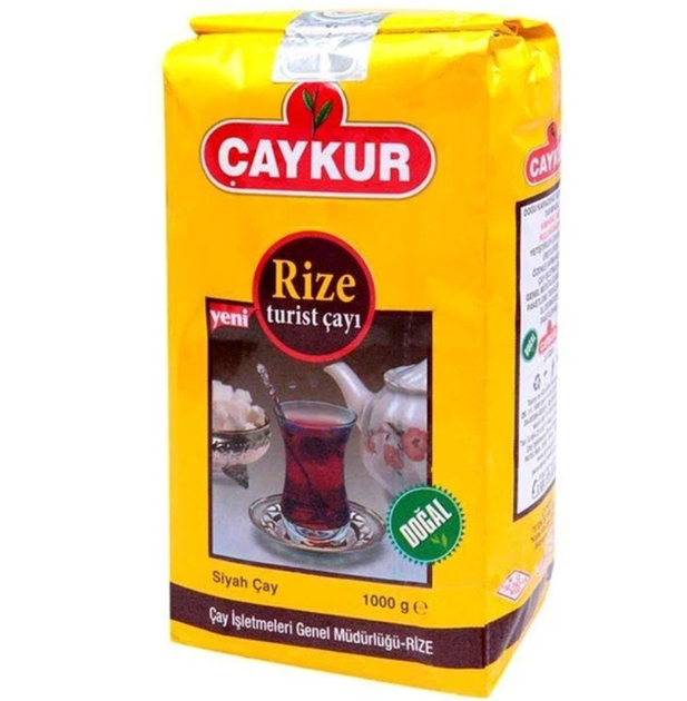 Турецький чорний чай Caykur Rize 1 кг, моночай, розсипчастий дрібнолистовий - Фото 1 Турецький чорний чай Caykur Rize 1 кг, моночай, розсипчастий дрібнолистовий - зображення 1