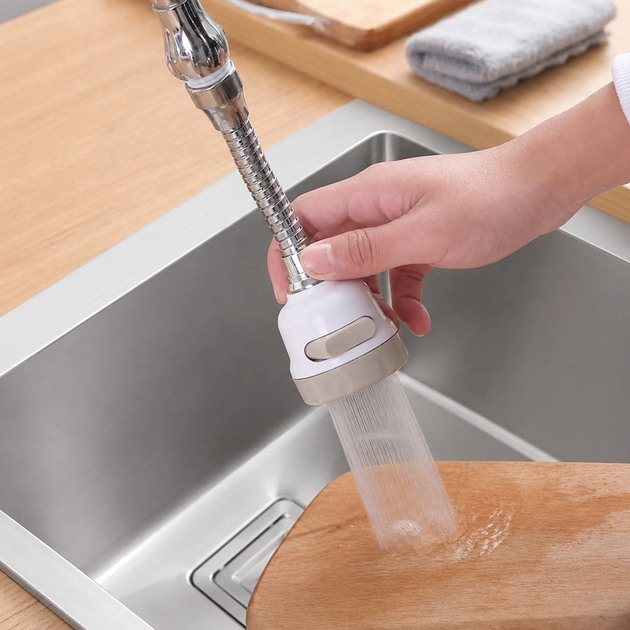 Экономитель Воды Water Saver / 360 Градусов аэратор на кран с гибким шлангом - изображение 2