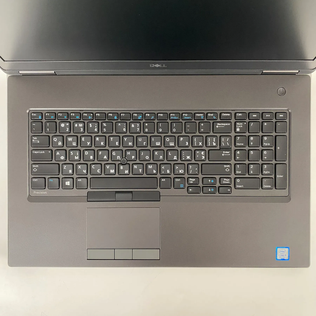Мобільна робоча станція Dell Precision 7740 / 17.3" (1600x900) TN / Intel Core i5-9400H (4 (8) ядра по 2.5 - 4.3 GHz) / 32 GB DDR4 / 512 GB SSD / nVidia Quadro RTX 3000, 6 GB GDDR6, 192-bit / HDMI б/в + Подарунок Бездротова миша / USB - Фото 3 Мобільна робоча станція Dell Precision 7740 / 17.3" (1600x900) TN / Intel Core i5-9400H (4 (8) ядра по 2.5 - 4.3 GHz) / 32 GB DDR4 / 512 GB SSD / nVidia Quadro RTX 3000, 6 GB GDDR6, 192-bit / HDMI б/в + Подарунок Бездротова миша / USB - зображення 3