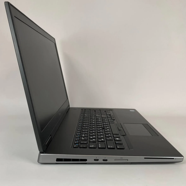 Мобільна робоча станція Dell Precision 7740 / 17.3" (1600x900) TN / Intel Core i5-9400H (4 (8) ядра по 2.5 - 4.3 GHz) / 32 GB DDR4 / 512 GB SSD / nVidia Quadro RTX 3000, 6 GB GDDR6, 192-bit / HDMI б/в + Подарунок Бездротова миша / USB - Фото 4 Мобільна робоча станція Dell Precision 7740 / 17.3" (1600x900) TN / Intel Core i5-9400H (4 (8) ядра по 2.5 - 4.3 GHz) / 32 GB DDR4 / 512 GB SSD / nVidia Quadro RTX 3000, 6 GB GDDR6, 192-bit / HDMI б/в + Подарунок Бездротова миша / USB - зображення 4