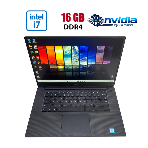 Мобільна робоча станція Dell Precision 5530 / 15.6" (1920x1080) IPS / Intel Core i7-8850H (6 (12) ядер по 2.6 - 4.3 GHz) / 16 GB DDR4 / 256 GB SSD / nVidia Quadro P1000, 4 GB GDDR5, 128-bit / WebCam б/в - Фото 1 Мобільна робоча станція Dell Precision 5530 / 15.6" (1920x1080) IPS / Intel Core i7-8850H (6 (12) ядер по 2.6 - 4.3 GHz) / 16 GB DDR4 / 256 GB SSD / nVidia Quadro P1000, 4 GB GDDR5, 128-bit / WebCam б/в - зображення 1