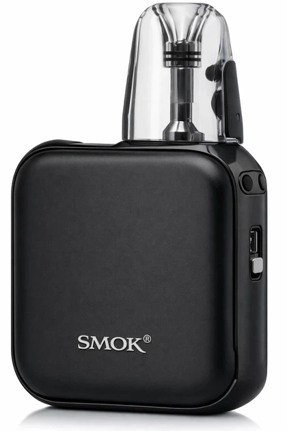 Багаторазова електронна сигарета Smok Arco Nano Black 1500 мА·год під-система чорна з картриджем на 2 мл вейп із бічною заправкою - Фото 1 Багаторазова електронна сигарета Smok Arco Nano Black 1500 мА·год під-система чорна з картриджем на 2 мл вейп із бічною заправкою - зображення 1
