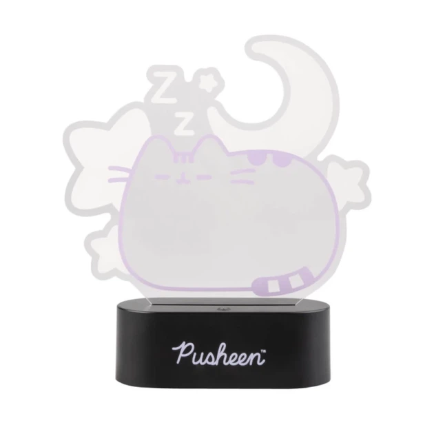 Лампка нічна LED Pusheen Dreams 19.5x17cm (LAMPL001) - Фото 1 Лампка нічна LED Pusheen Dreams 19.5x17cm (LAMPL001) - зображення 1