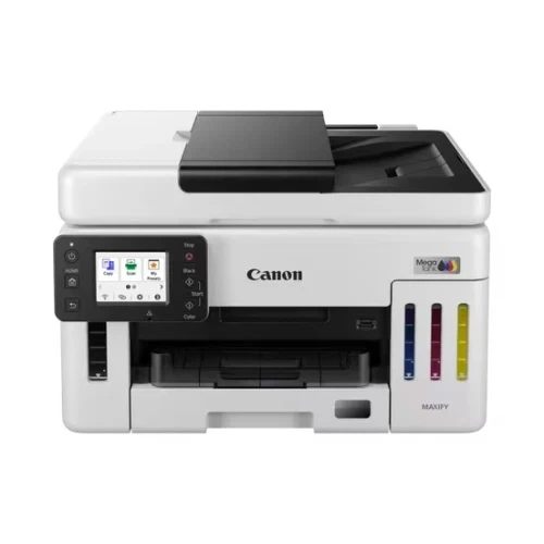 МФУ струйное цветное A4 Canon GX6140, White/Black (6882C009) - Фото 6 МФУ струйное цветное A4 Canon GX6140, White/Black (6882C009) - изображение 6
