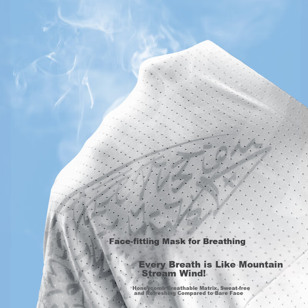 Маска-баф Li-Ning из ice silk для велоспорта с UV-защитой - изображение 4