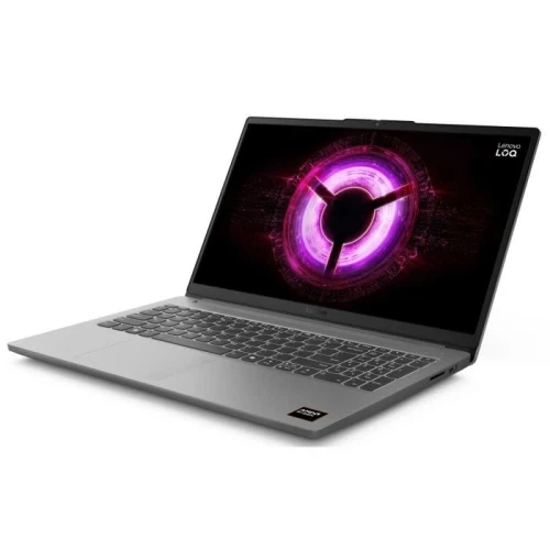 Ноутбук 15" Lenovo LOQ 15ARP10E (83S000EXRA) Luna Grey, Ryzen 7 170, 16GB, 1Tb, RTX 4050, DOS - зображення 2