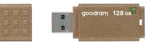 Флеш накопитель USB 128Gb Goodram UME3 "Eco Friendly", Brown, USB 3.2 Gen 1 (UME3-1280EFR11) - Фото 1 Флеш накопитель USB 128Gb Goodram UME3 "Eco Friendly", Brown, USB 3.2 Gen 1 (UME3-1280EFR11) - изображение 1