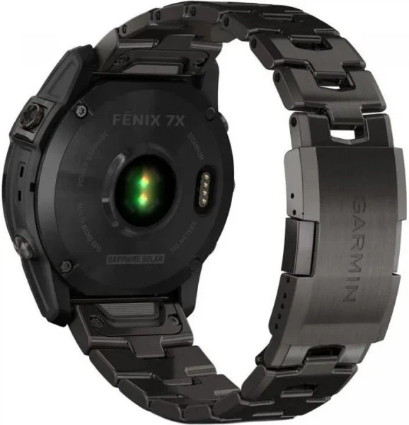 Смарт-годинник Garmin Fenix 7X Sapphire Solar Carbon Gray DLC Titanium (010-02541-27) - зображення 2