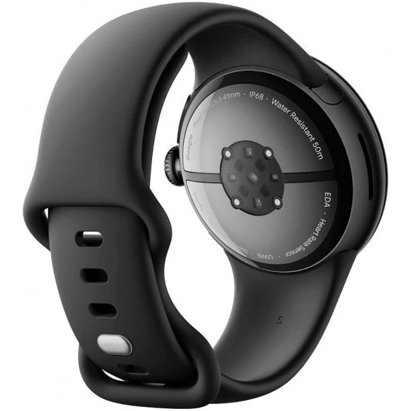 Смарт-годинник Google Pixel Watch 3 45 mm Wi-Fi Matte Black Aluminum Case/Obsidian Active Band - зображення 5