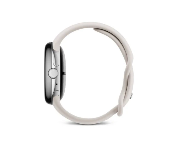 Смарт-часы Google Pixel Watch 3 41 mm Wi-Fi Polished Silver Aluminum Case/Porcelain Active Band - изображение 4