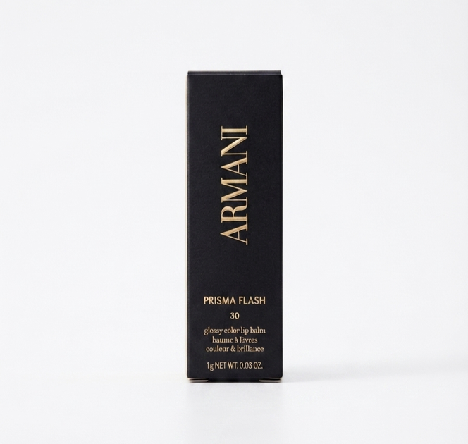 Блиск-бальзам для губ Giorgio Armani Prisma Flash Lip Balm (30 Mirror Flash) 1 g. mini формат - Фото 4 Блиск-бальзам для губ Giorgio Armani Prisma Flash Lip Balm (30 Mirror Flash) 1 g. mini формат - зображення 4