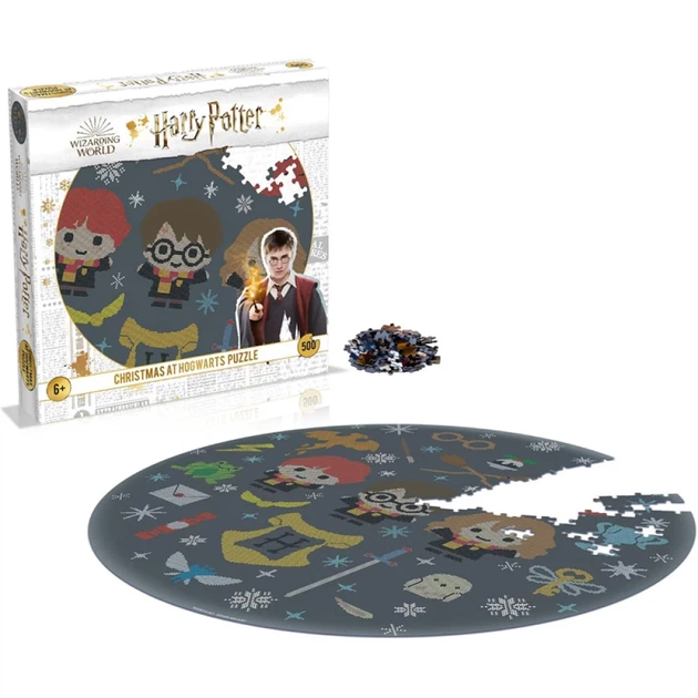 Пазл Harry Potter 500 элементов Christmas at Hogwarts (WM02055-ML1-6) - изображение 2