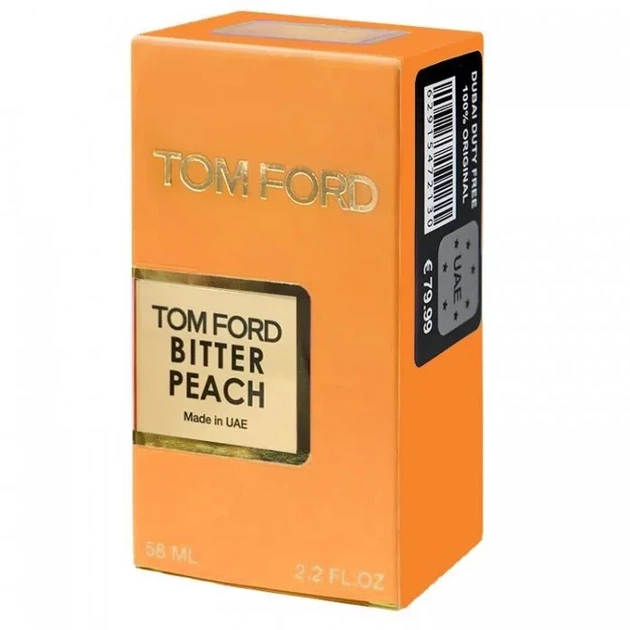 Парфюмированная вода унисекс No Brand (версия Tom Ford Bitter Peach), Newly 58 мл - Фото 6 Парфюмированная вода унисекс No Brand (версия Tom Ford Bitter Peach), Newly 58 мл - изображение 6