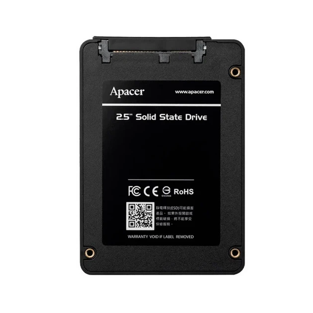 Накопитель SSD 960GB Apacer AS340 2.5" SATA III 7mm черный - Фото 7 Накопитель SSD 960GB Apacer AS340 2.5" SATA III 7mm черный - изображение 7