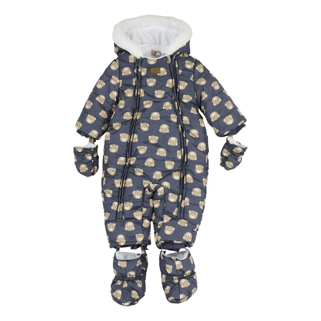 Зимний термокомбинезон Chicco Sorona Tiny Bear, цвет синий, размер 62 (263.02850.085) - Фото 1 Зимний термокомбинезон Chicco Sorona Tiny Bear, цвет синий, размер 62 (263.02850.085) - изображение 1