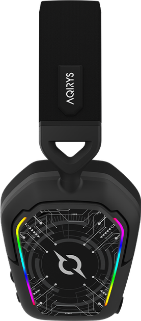 Ігрова гарнітура AQIRYS ALNAIR з ANC 2.4G Wireless Bluetooth та дротовим підключенням Black  - зображення 11