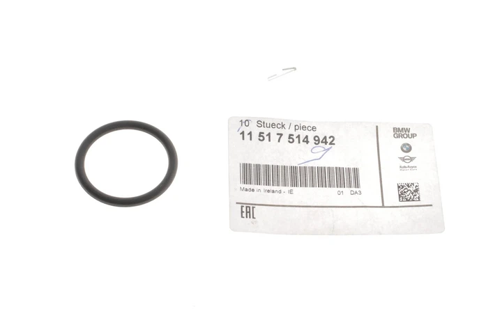 Кільце кр.30.0X3.5 BMW 11517514942 12623519, 1720281, 9672319018 - изображение 2