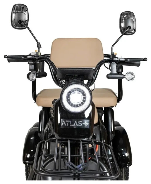 Електроскутер ATLAS Elegant Trike 800W Black (TOK_4016) - изображение 7