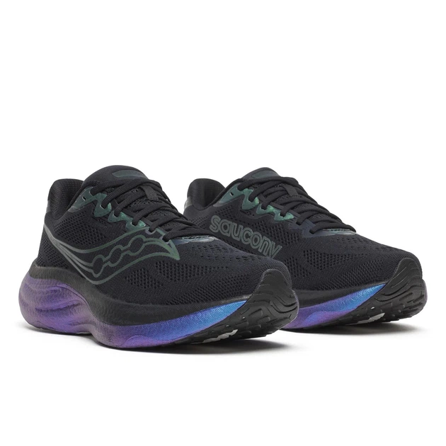 Кроссовки Saucony Ride 19 46 Black/Purple (1097-S21055-94 11,5) - изображение 2